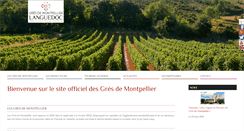 Desktop Screenshot of gres-de-montpellier.com